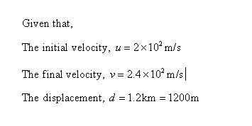 Physics homework question answer, step 1, image 1