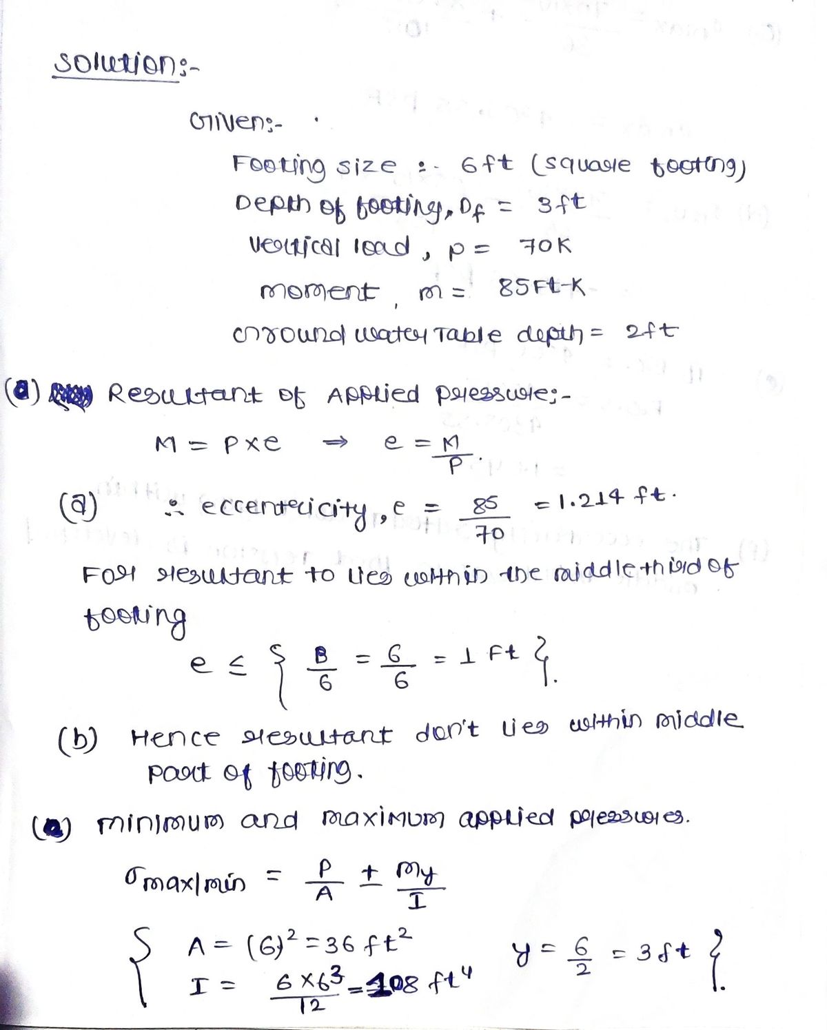 Civil Engineering homework question answer, step 1, image 1