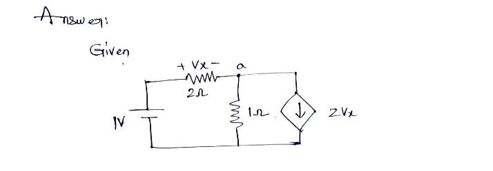 Electrical Engineering homework question answer, step 1, image 1