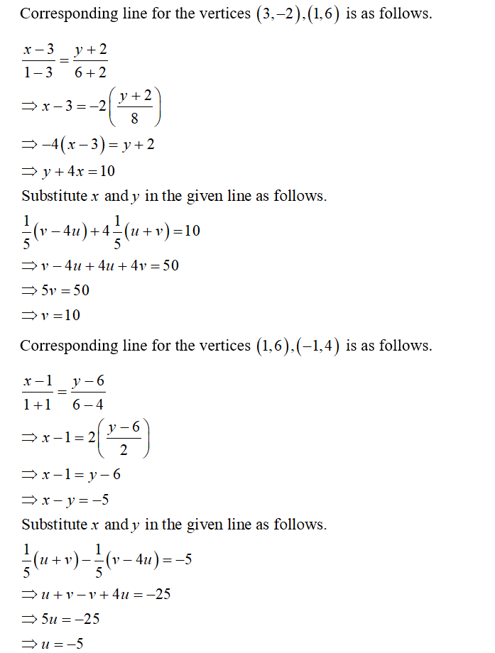 Answered Use The Given Transformation To Bartleby