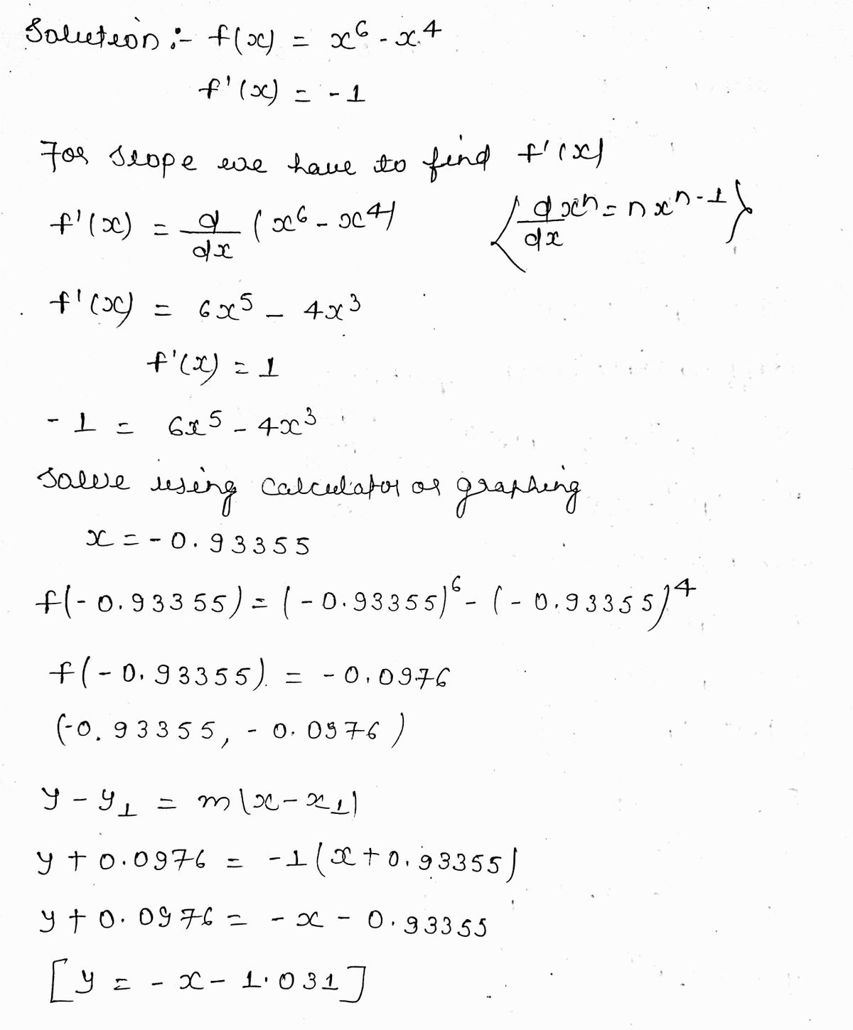 Calculus homework question answer, step 1, image 1