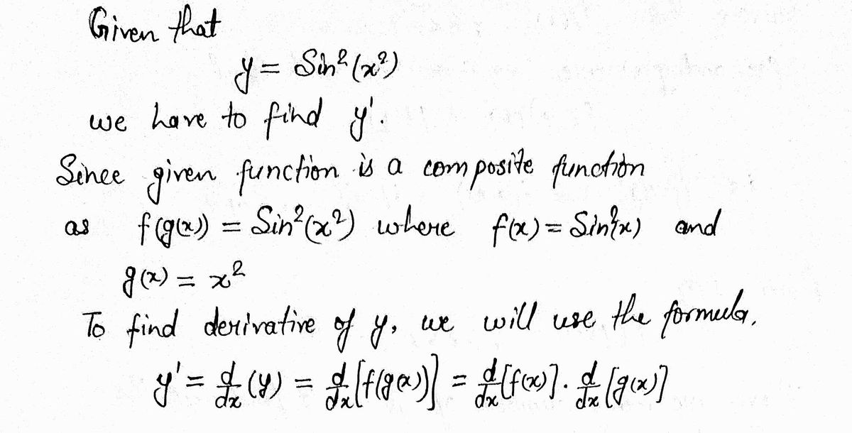 Calculus homework question answer, step 1, image 1