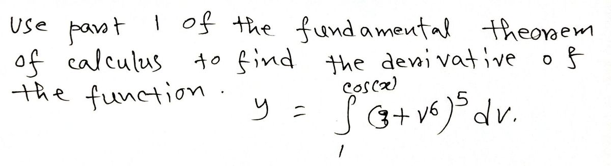 Calculus homework question answer, step 1, image 1