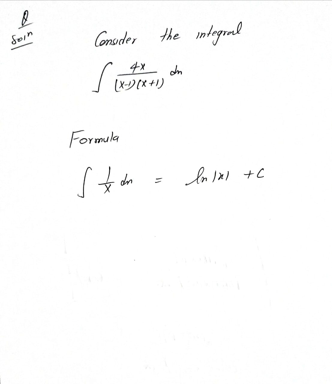 Calculus homework question answer, step 1, image 1