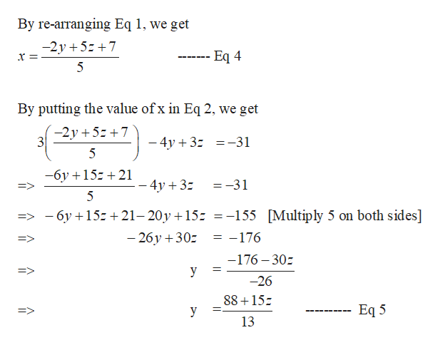 Answered: Solve The Given System Of Equations.… | Bartleby