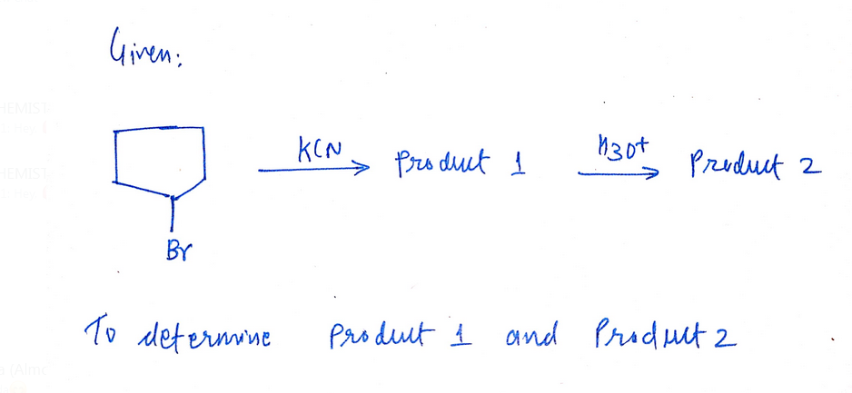 Chemistry homework question answer, step 1, image 1