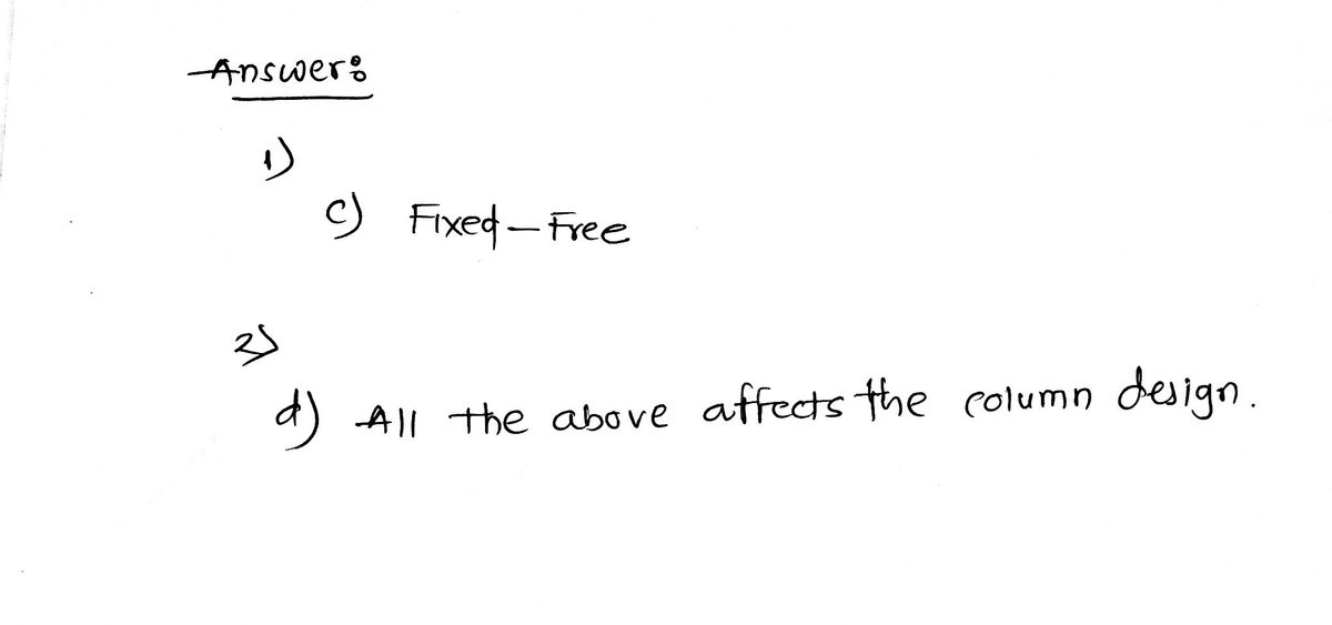 Civil Engineering homework question answer, step 1, image 1