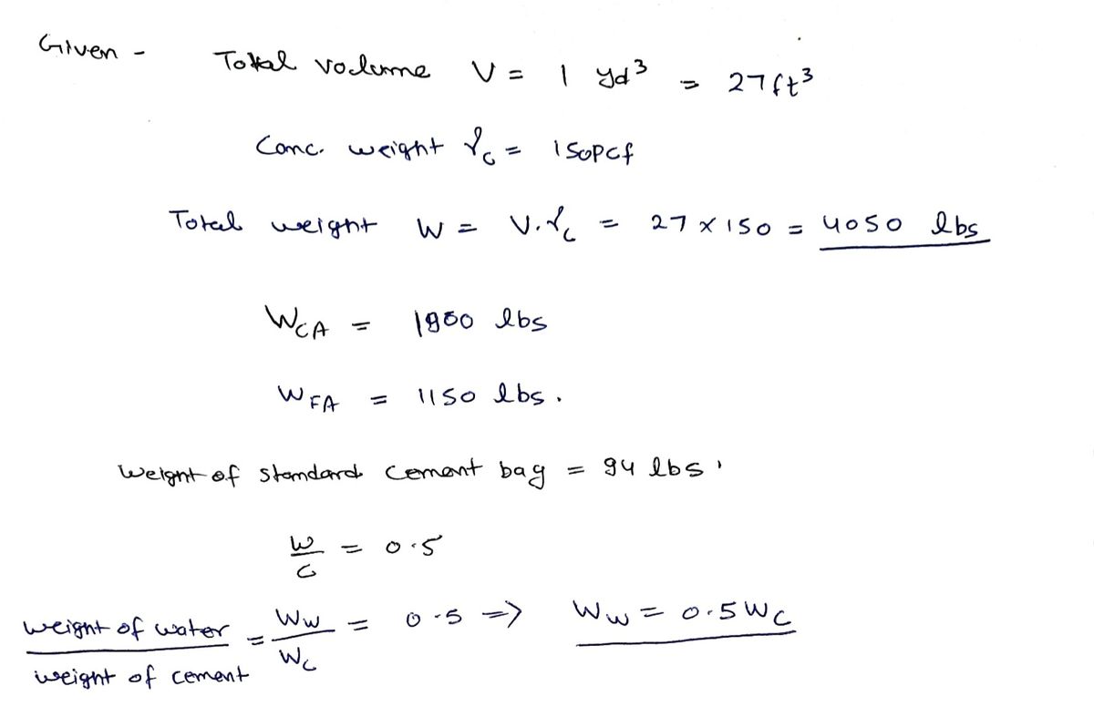 Civil Engineering homework question answer, step 1, image 1