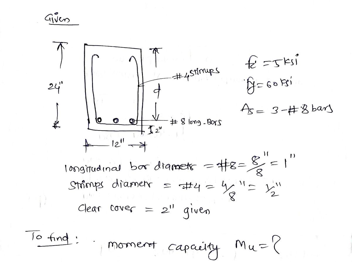 Civil Engineering homework question answer, step 1, image 1