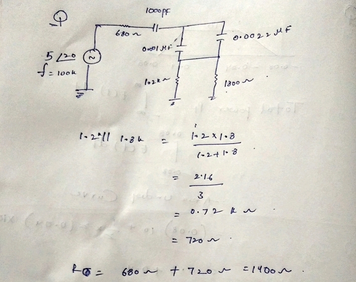 Electrical Engineering homework question answer, step 1, image 1