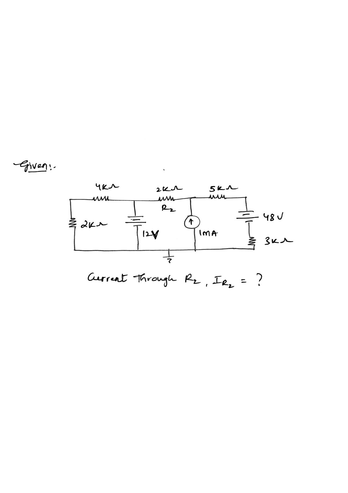 Electrical Engineering homework question answer, step 1, image 1