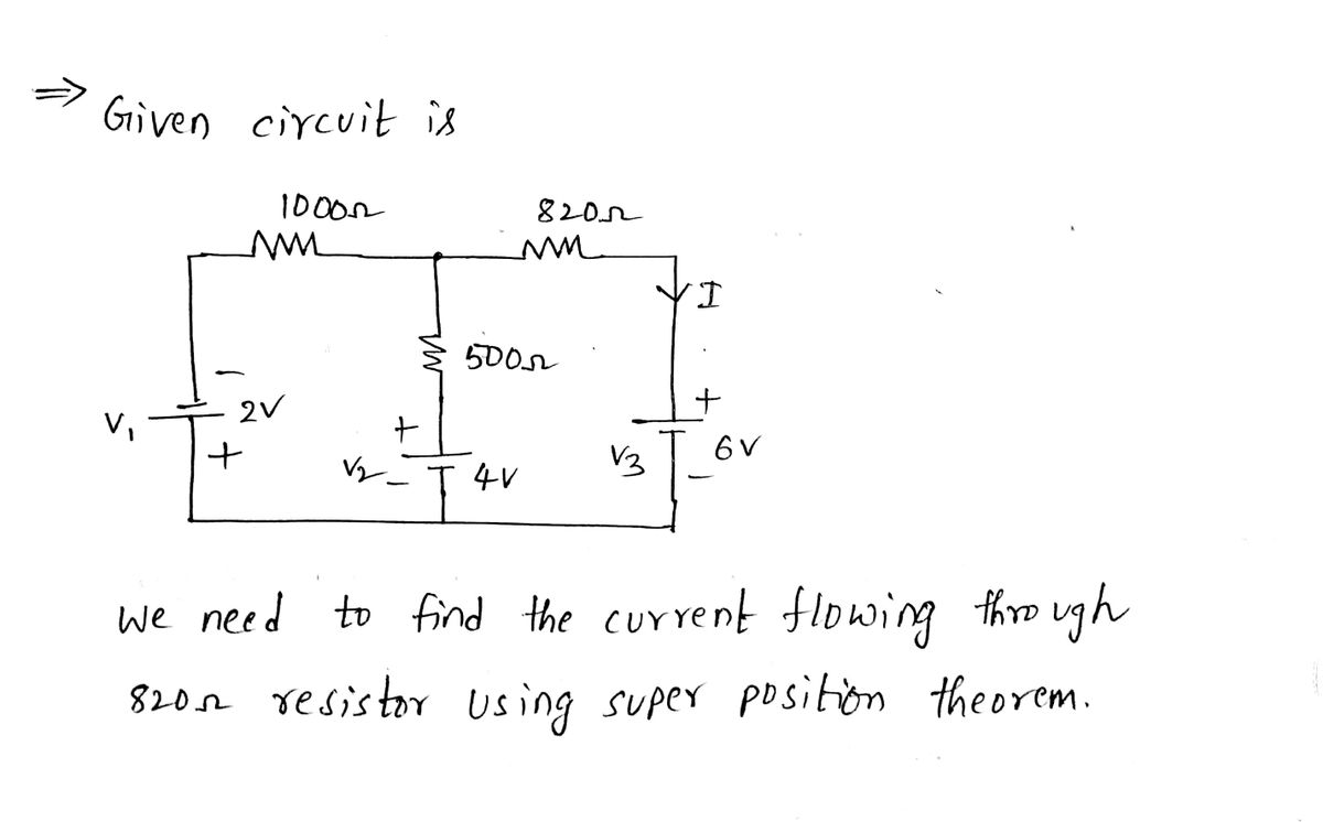 Electrical Engineering homework question answer, step 1, image 1