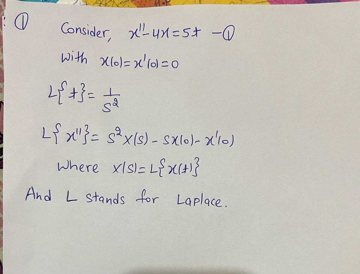 Advanced Math homework question answer, step 1, image 1