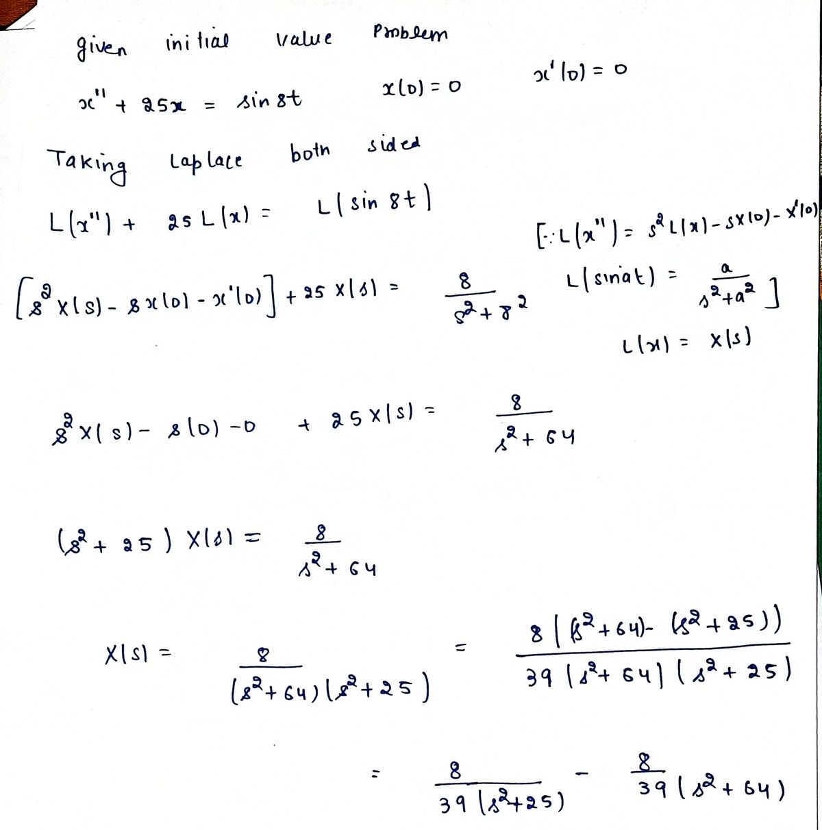 Advanced Math homework question answer, step 1, image 1