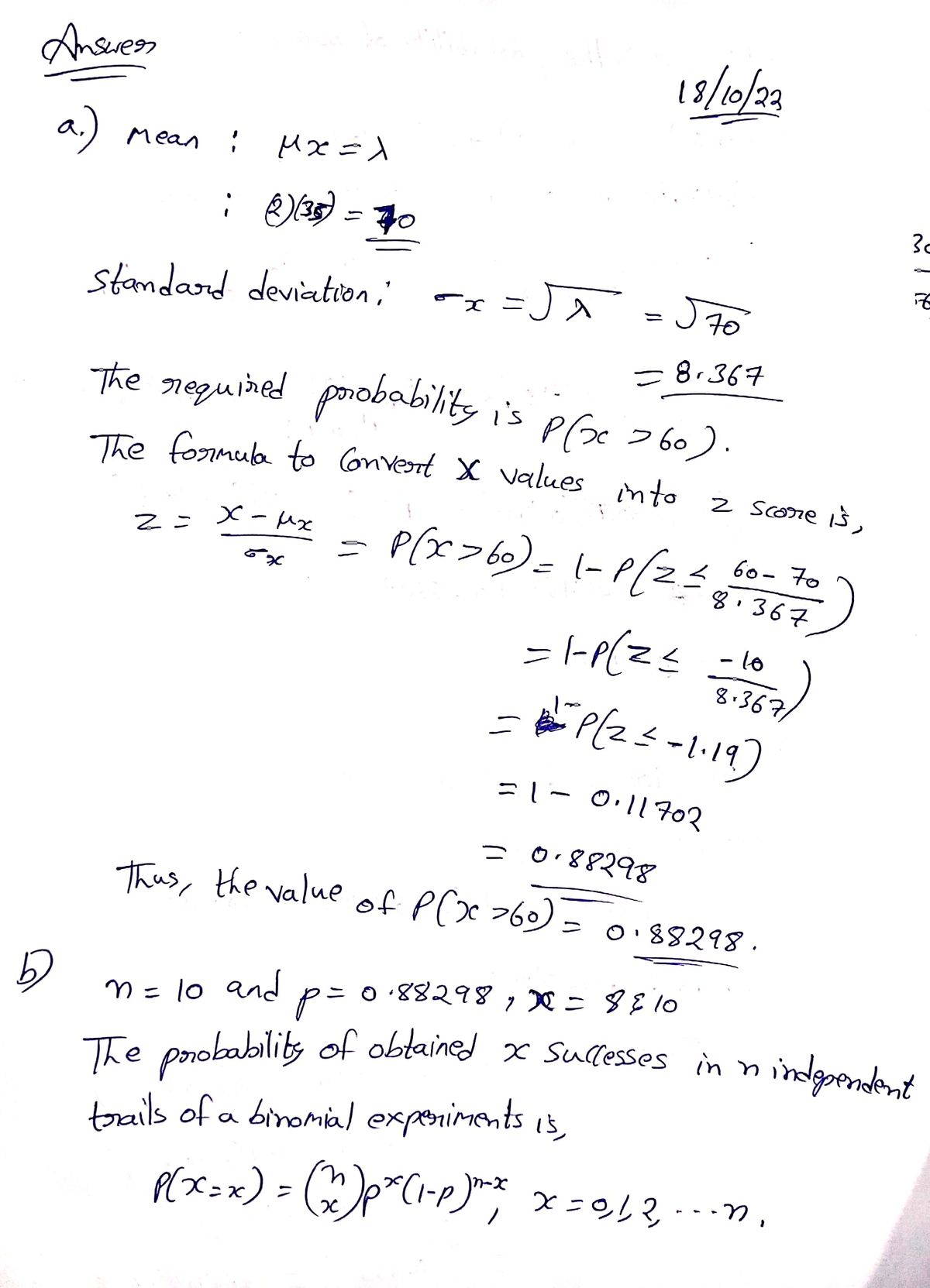 Probability homework question answer, step 1, image 1