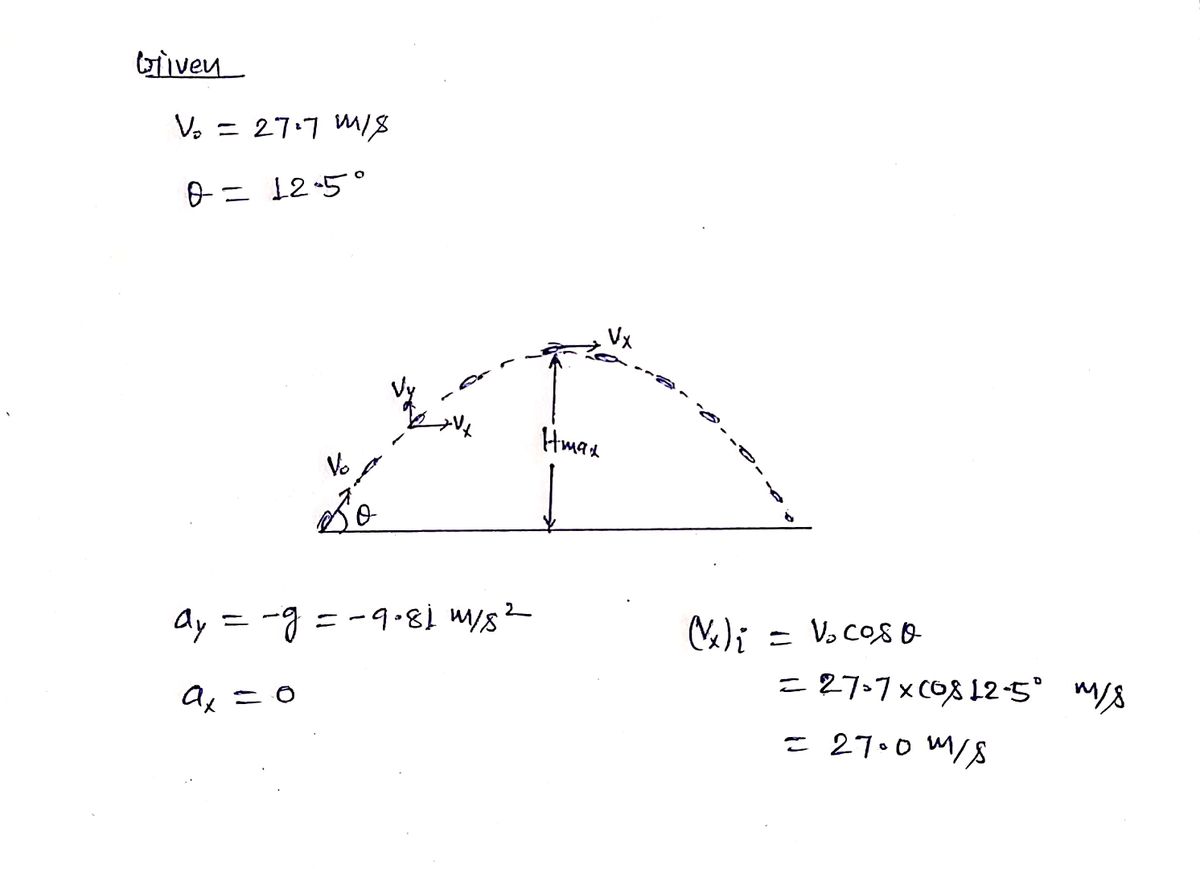 Physics homework question answer, step 1, image 1