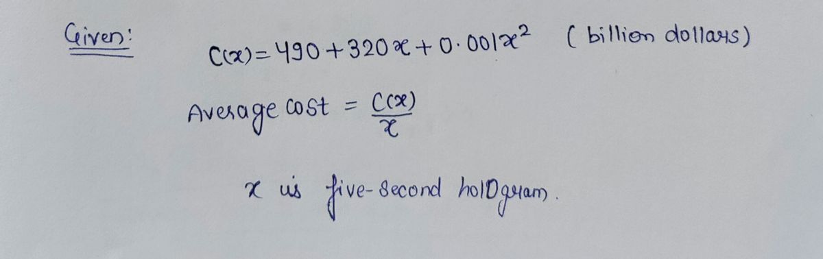 Calculus homework question answer, step 1, image 1