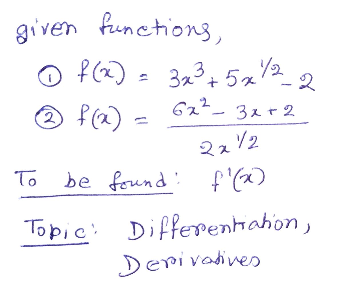 Calculus homework question answer, step 1, image 1