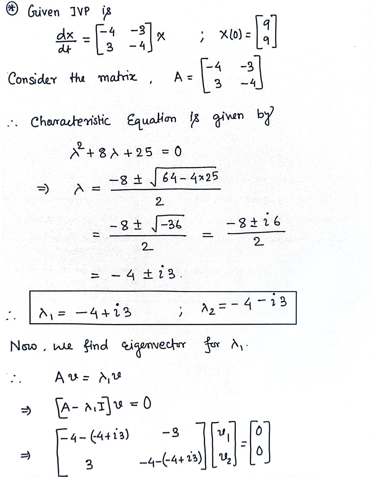 Advanced Math homework question answer, step 1, image 1