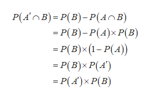 Answered: If A And B Are Independent Events, Show… | Bartleby