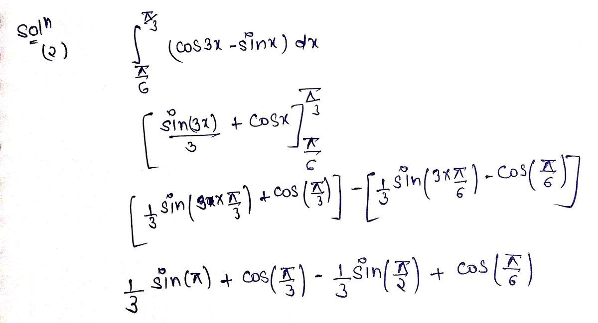 Calculus homework question answer, step 1, image 1