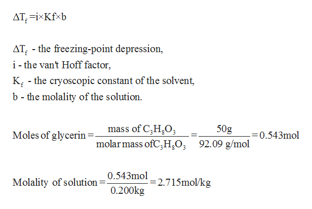 心に強く訴える Freezing Point Depression Formula - マシアフテナン