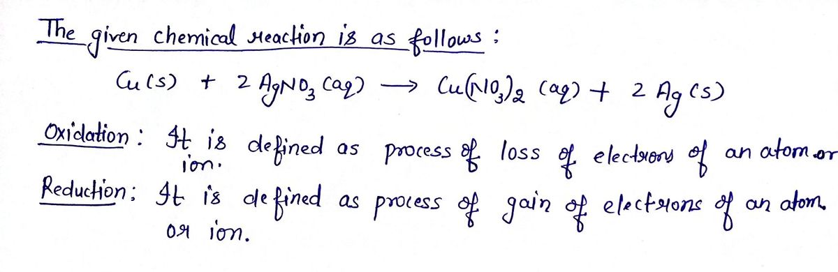 Chemistry homework question answer, step 1, image 1