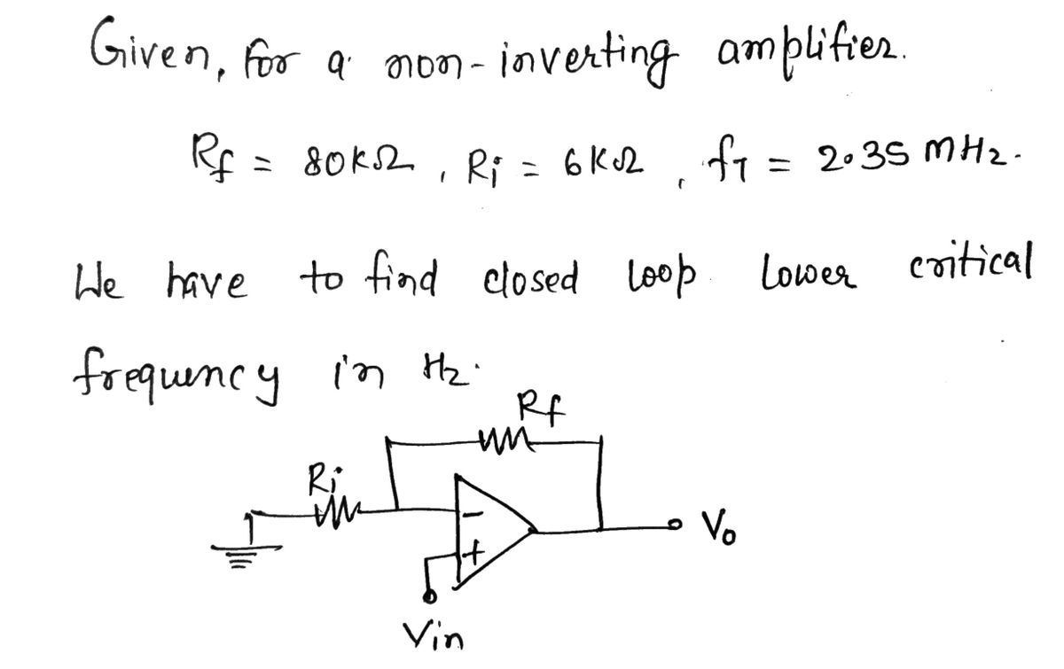 Electrical Engineering homework question answer, step 1, image 1