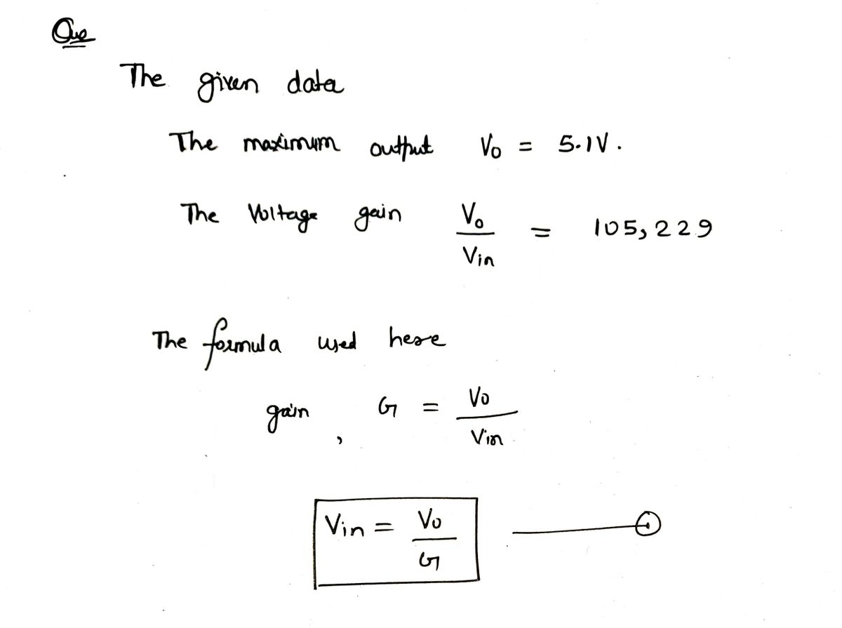 Electrical Engineering homework question answer, step 1, image 1