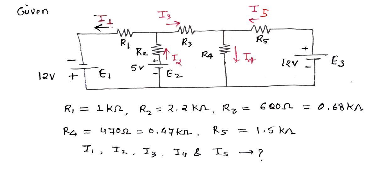 Electrical Engineering homework question answer, step 1, image 1