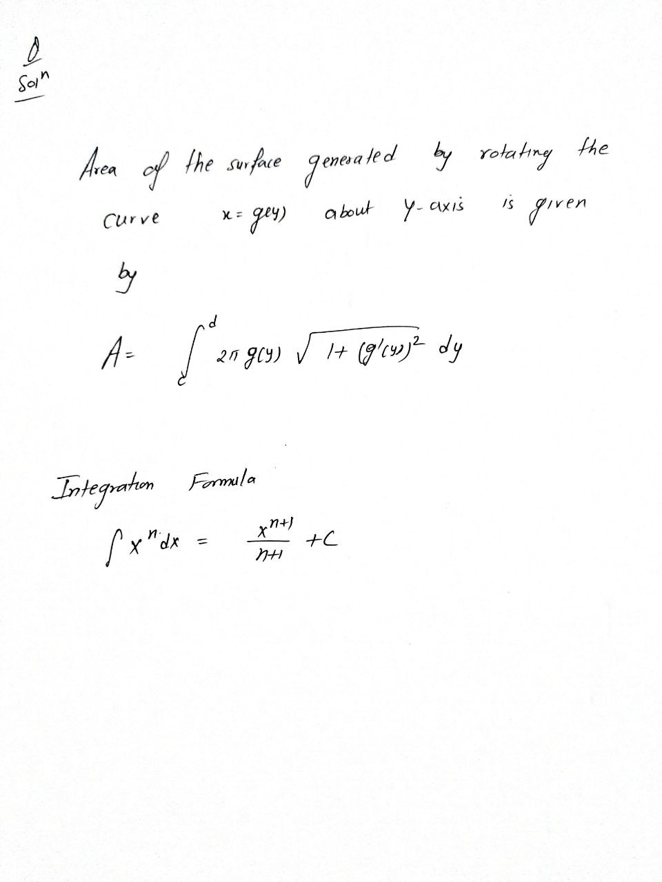 Calculus homework question answer, step 1, image 1