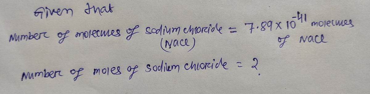 Chemistry homework question answer, step 1, image 1