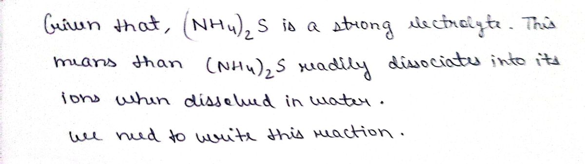 Chemistry homework question answer, step 1, image 1