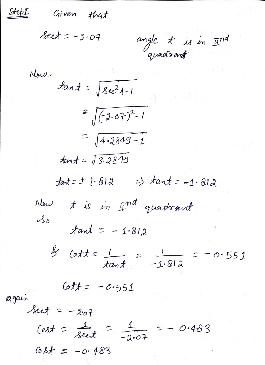 Advanced Math homework question answer, step 1, image 1