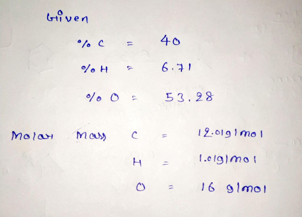 Chemistry homework question answer, step 1, image 1