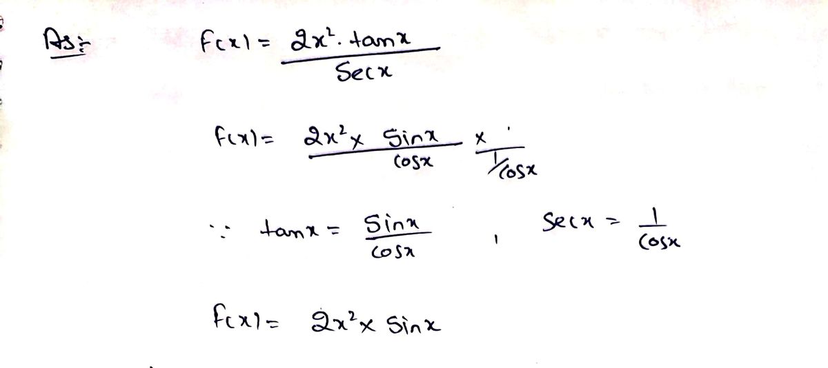 Calculus homework question answer, step 1, image 1