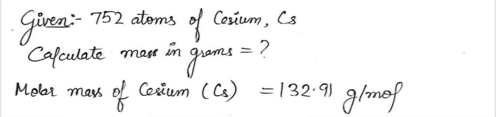 Chemistry homework question answer, step 1, image 1