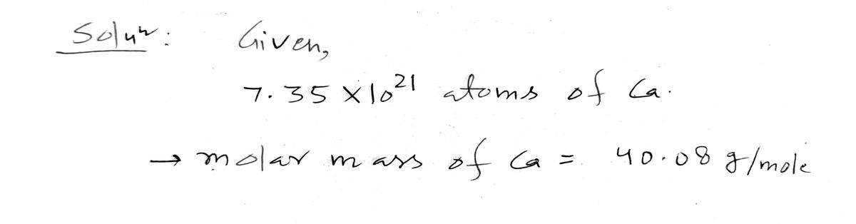 Chemistry homework question answer, step 1, image 1