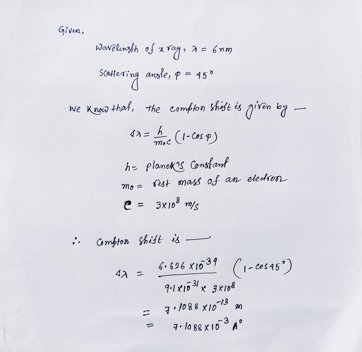 Advanced Physics homework question answer, step 1, image 1