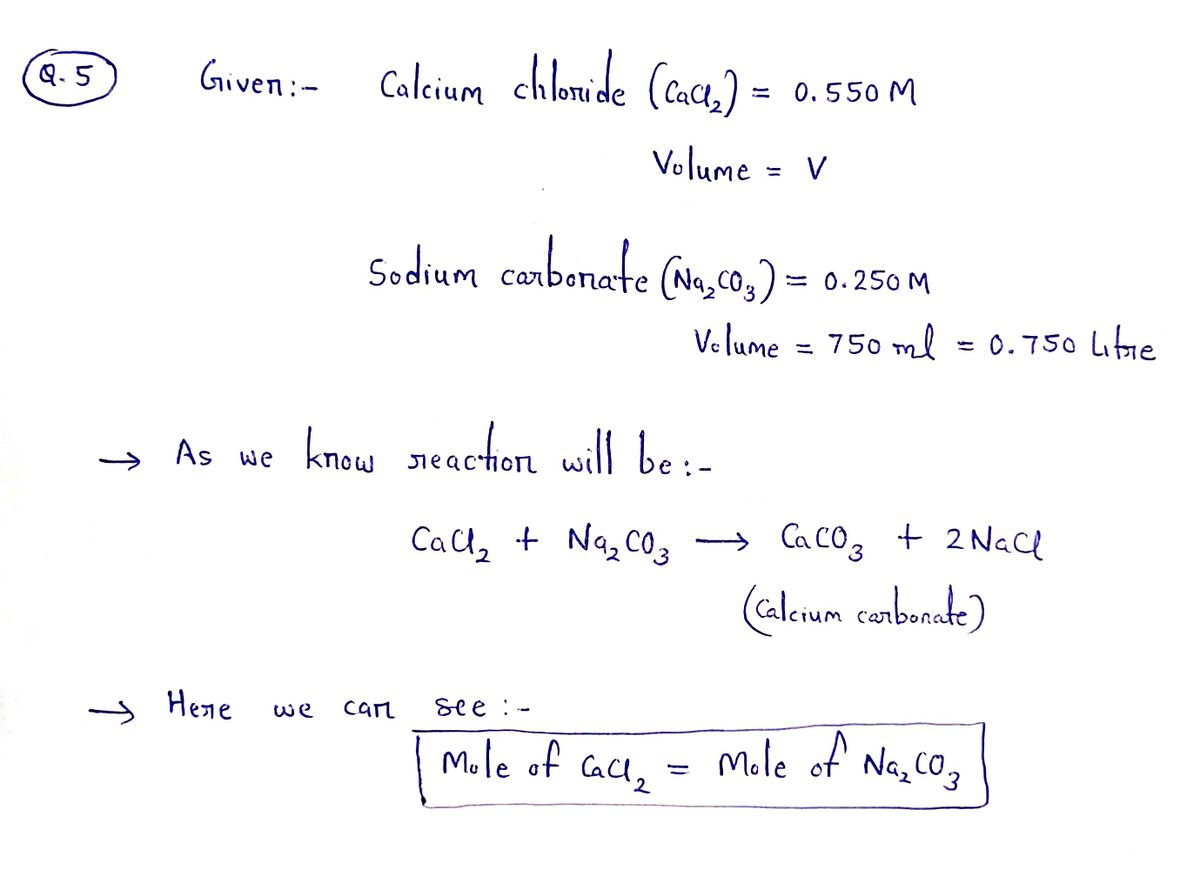 Chemistry homework question answer, step 1, image 1