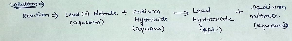 Chemistry homework question answer, step 1, image 1