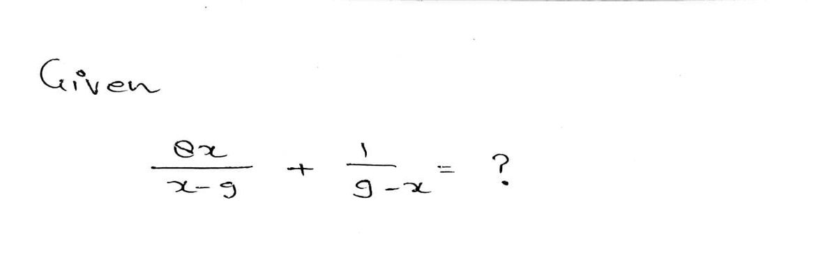 Algebra homework question answer, step 1, image 1