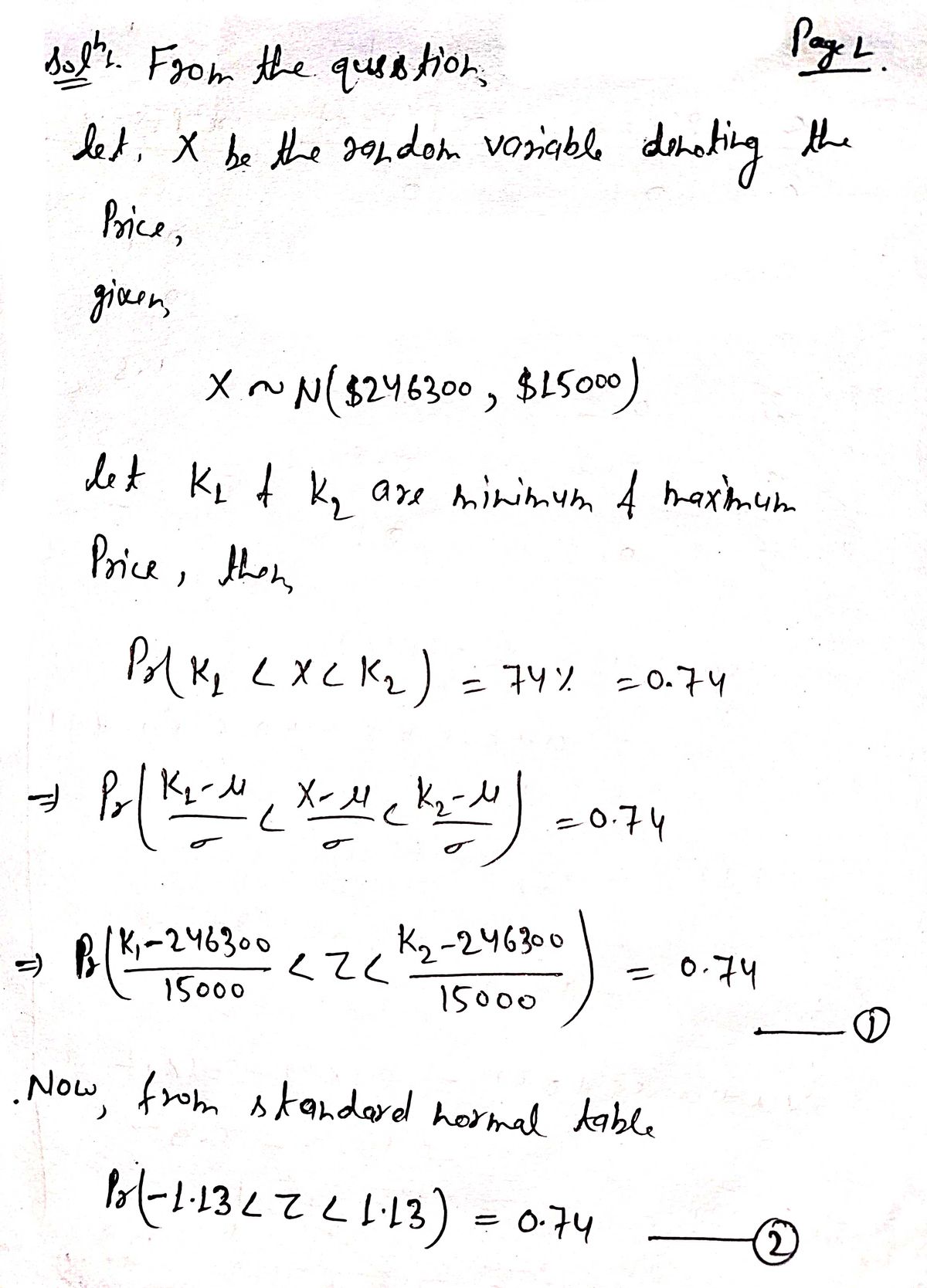 Probability homework question answer, step 1, image 1