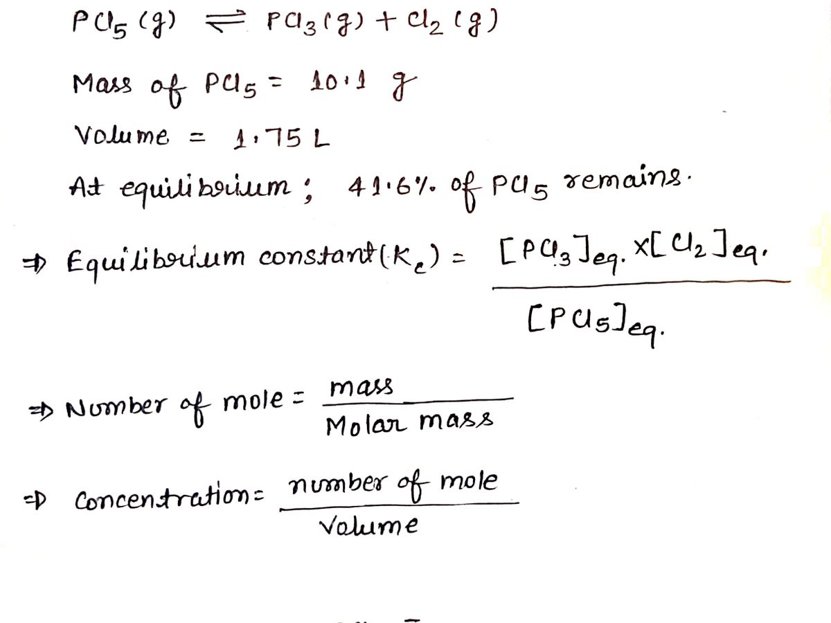 Chemistry homework question answer, step 1, image 1