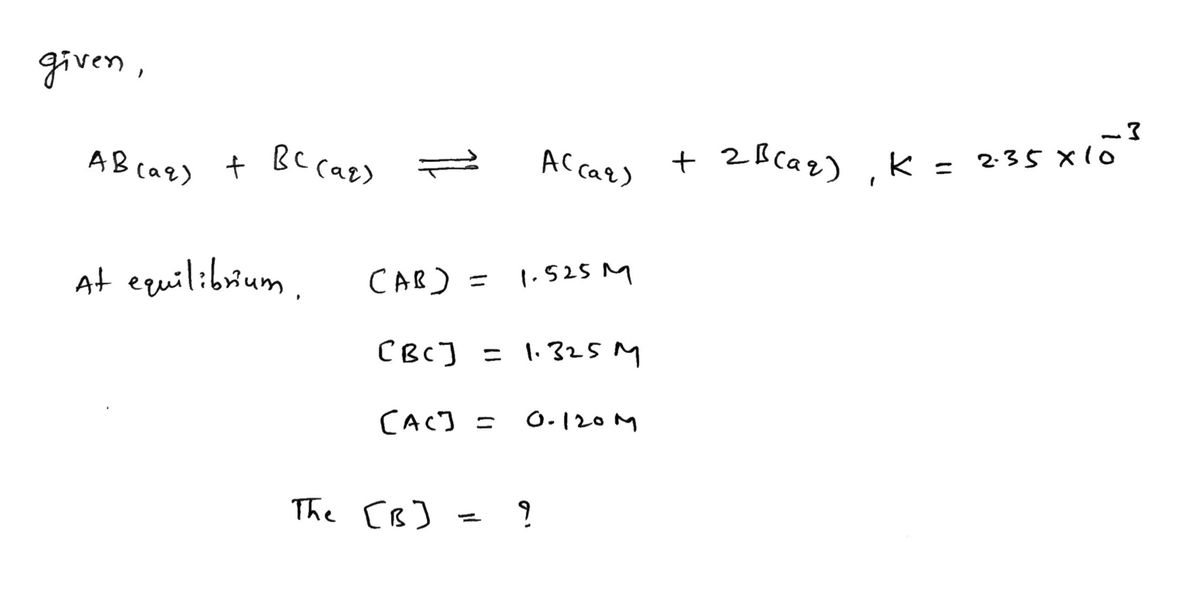 Chemistry homework question answer, step 1, image 1