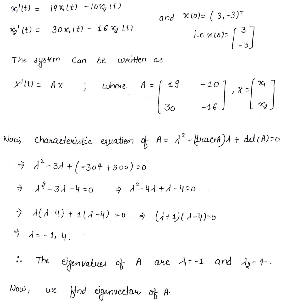 Advanced Math homework question answer, step 1, image 1