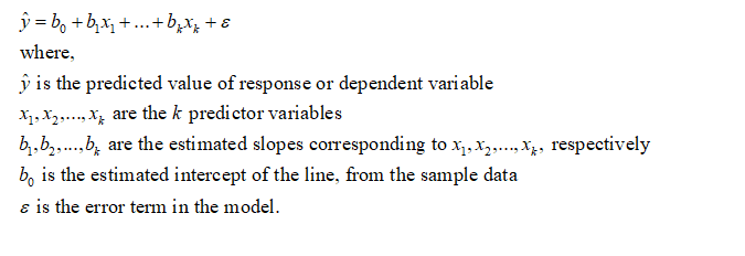 Answered A Regression Model To Predict Y The Bartleby 3244