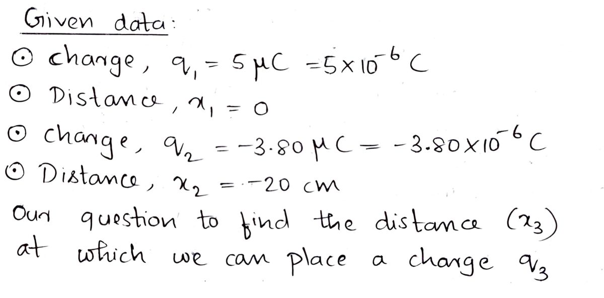 Physics homework question answer, step 1, image 1