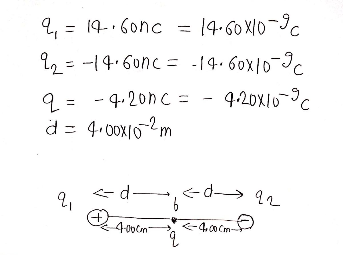 Physics homework question answer, step 1, image 1