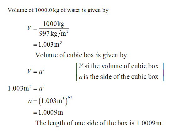 Answered: a cubic box is completely filled with… | bartleby